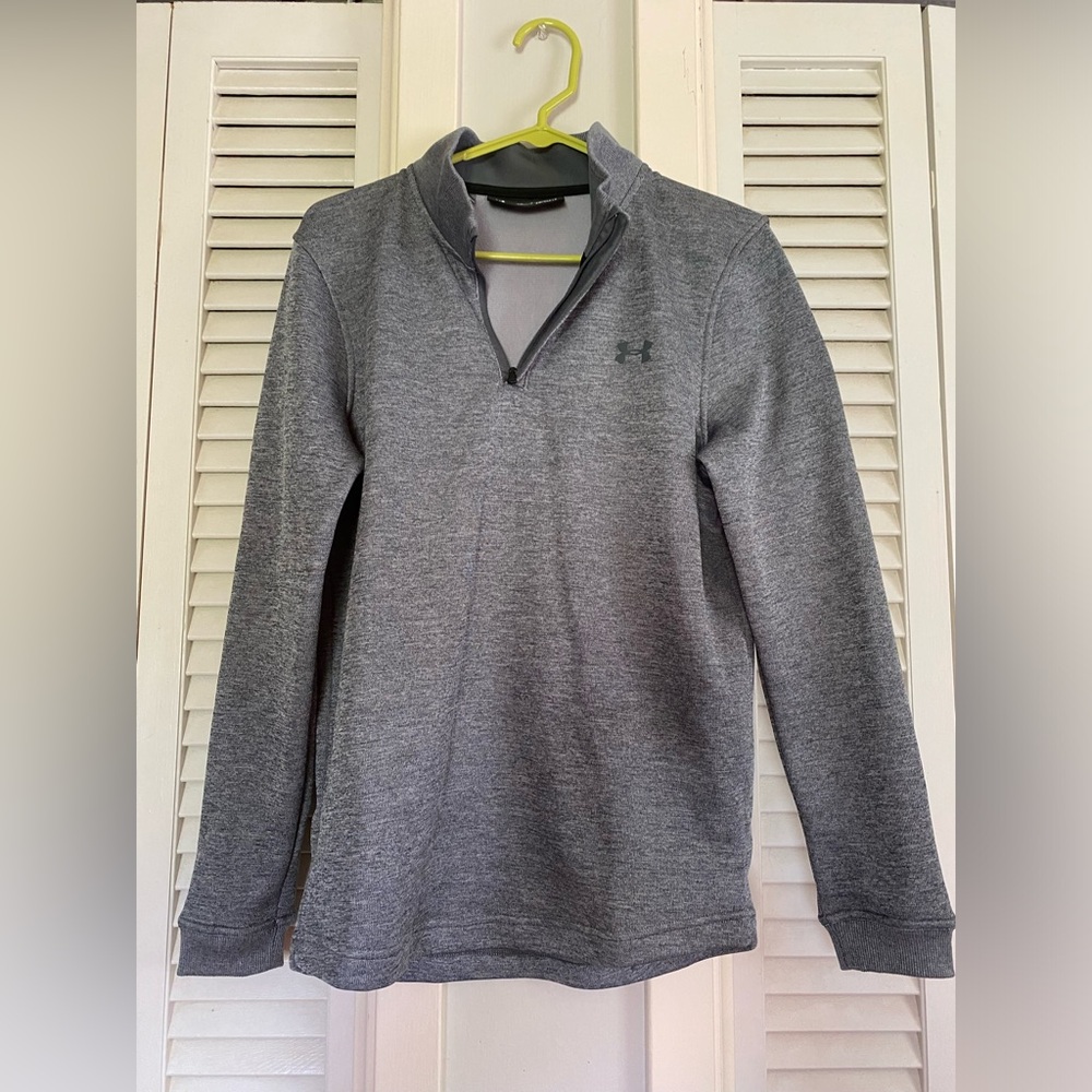 Under Armour UA Storm Sweater Fleece Quarter Zip ColdGear Men’s Small athletic